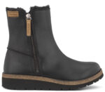 New Feet Sort Støvle Med 2 Lynlåse - Billede 6