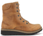 New Feet Cognac Snørestøvle Glat Læder - Billede 2