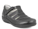 Sko Sort velcro/stretch