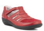 Sko Rød velcro/stretch