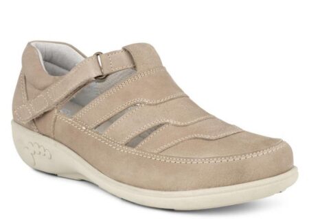 Sko Sand velcro/stretch