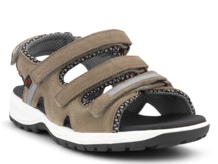 Green Comfort Sand Sandal med 4 Velcro