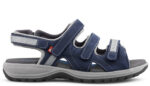 Green Comfort Marineblå Sandal - Billede 3