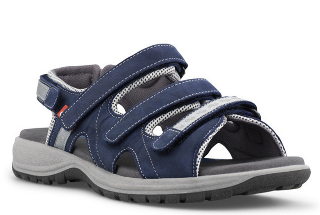 1-421004q20-012_3 Green Comfort Marineblå Sandal - Billede 1