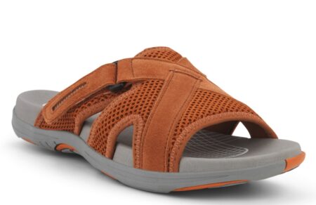 Green Comfort Orange Sandal med Velcro