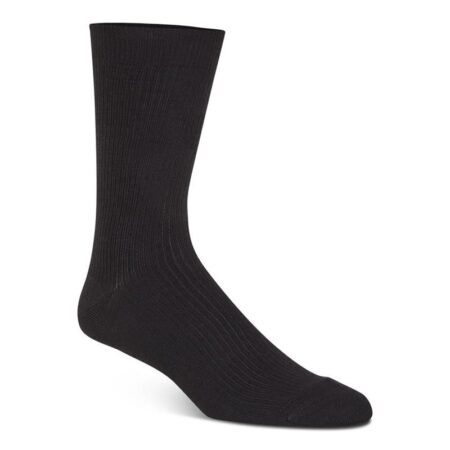 KT Strømpe Sort Merino U/elastik