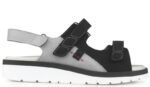 New Feet Sort Sandal Mikrofiber - Billede 2