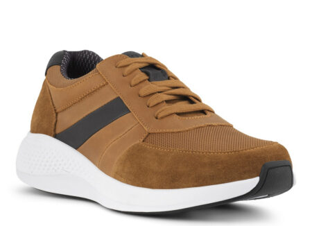 Green Comfort Cognac Sneaker Sko