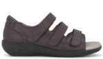 New Feet Mørkrød Sandal m/hælkappe - Billede 2