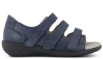 New Feet Blå Sandal m/hælkappe - Billede 2