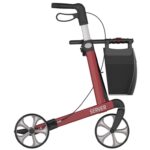 Rollator Server Rød - Billede 3