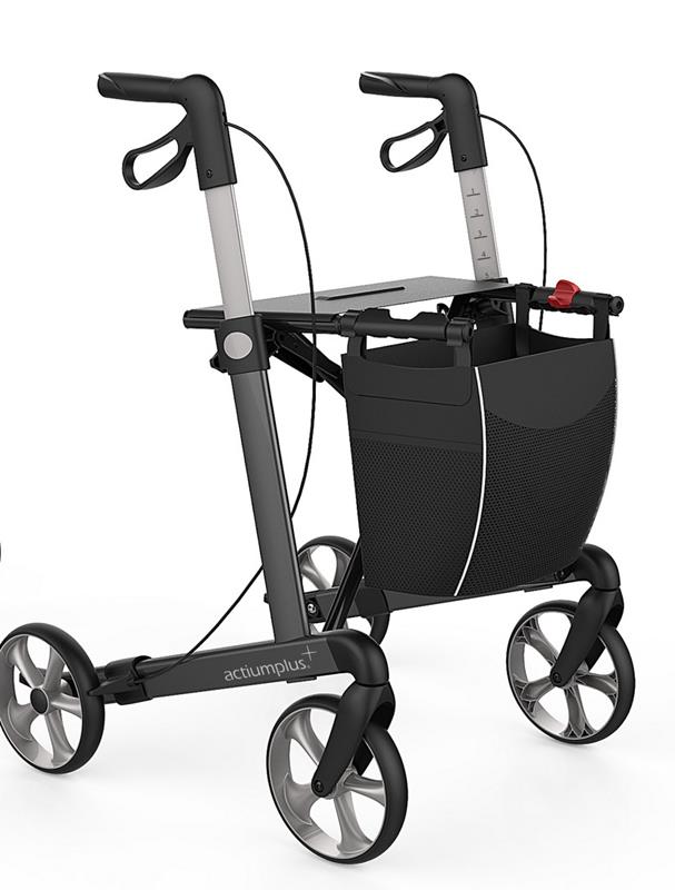 1-ac122 Rollator actiumplus Koksgrå - Billede 1