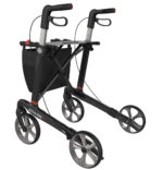 Rollator Athlon Kulfiber 5,2 kg Sort - Billede 5