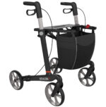 Rollator Athlon Kulfiber 5,2 kg Sort