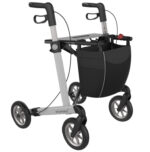 UDGÅET Rollator actiumplus Sølv m/soft hjul - Billede 2