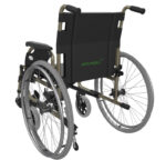 Kørestol Aluminium Luxus model - Billede 3