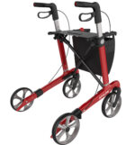Lav Rollator Rød Athlon Kulfiber 5 kg - Billede 5