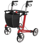 Rollator Rød Athlon Kulfiber 5,2 kg - Billede 2