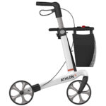 Rollator Hvid Athlon Kulfiber 5,2 kg - Billede 4