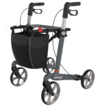 Rollator Grå Athlon Kulfiber 5,2 kg - Billede 2