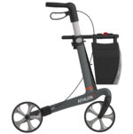Rollator Grå Athlon Kulfiber 5,2 kg - Billede 4