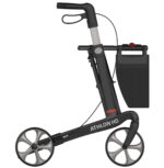 Rollator Athlon HD Bred Kulfiber Sort - Billede 2