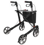 Rollator Athlon HD Bred Kulfiber Sort - Billede 3
