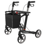 Rollator Athlon HD Bred Kulfiber Sort - Billede 5
