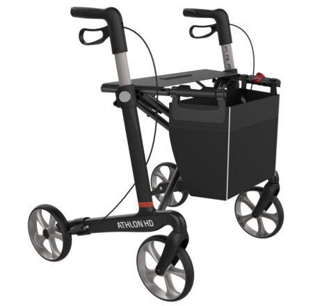 Rollator Athlon HD Bred Kulfiber Sort