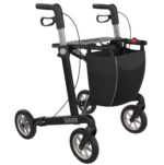 Rollator Server Sort Med Soft Hjul