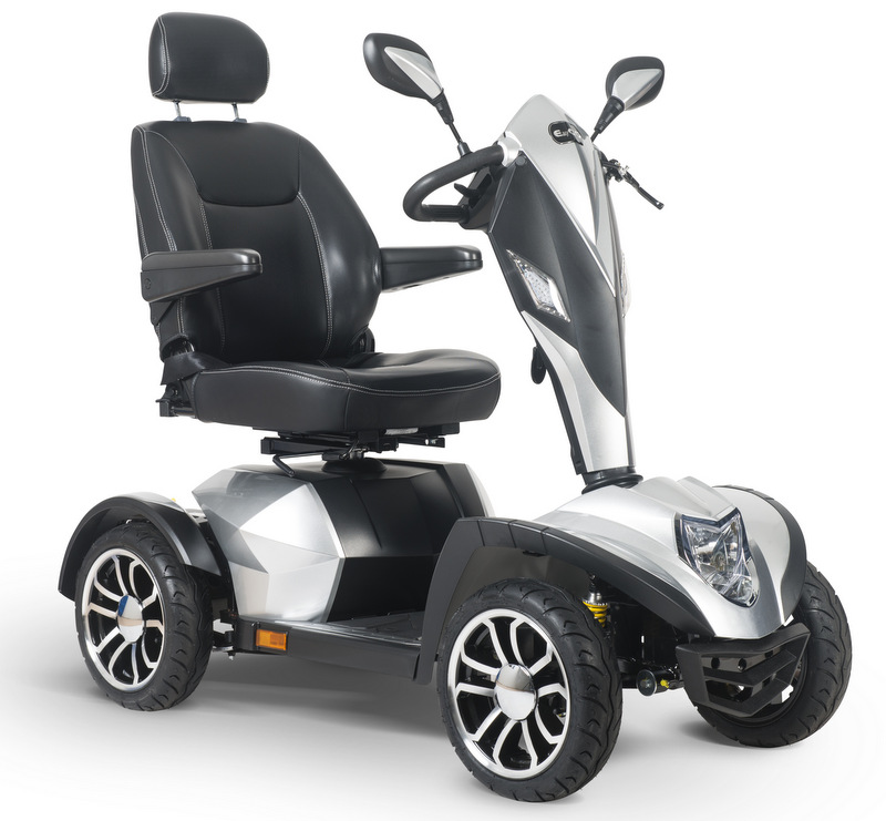 1-ceasyl4b_plus Easy Go L4B Plus Scooter Sølv - Billede 1