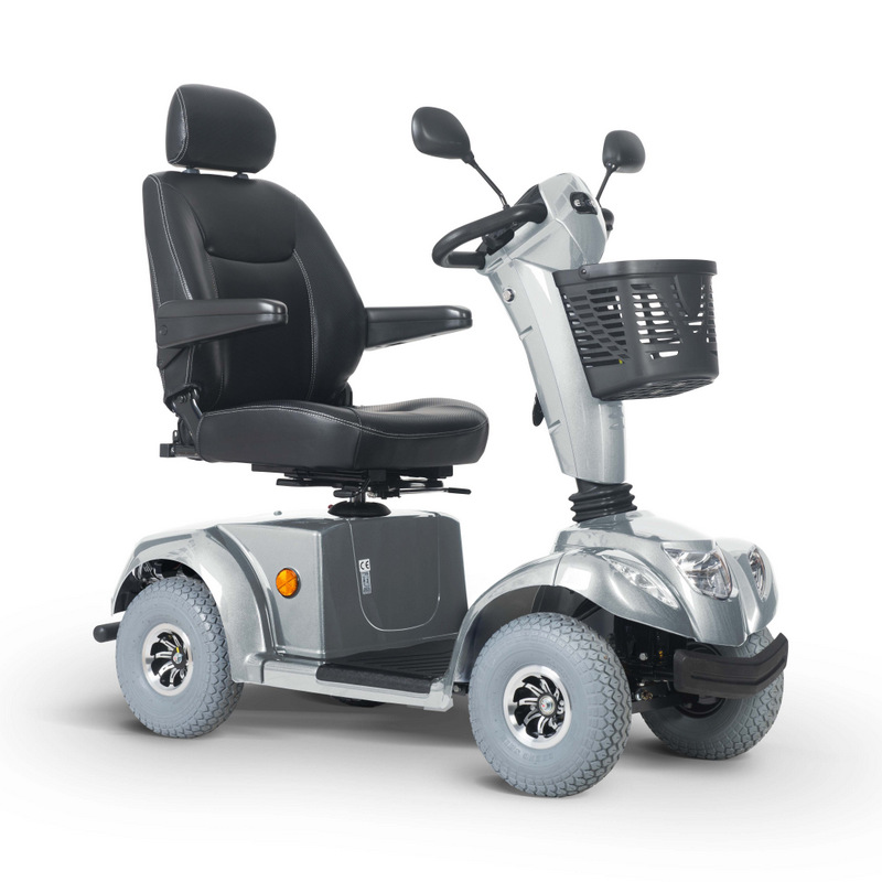 1-easygo-l4b-s_lv EasyGo Scooter L4B Sølv - Billede 1