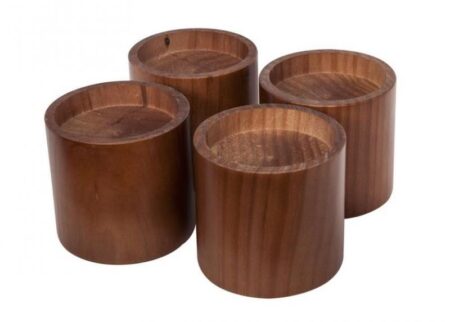 UDGÅET Stole/sengeforhøjer 14cm Træ