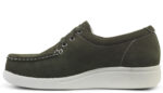 Green Comfort Oliven Sko m/snøre - Billede 2