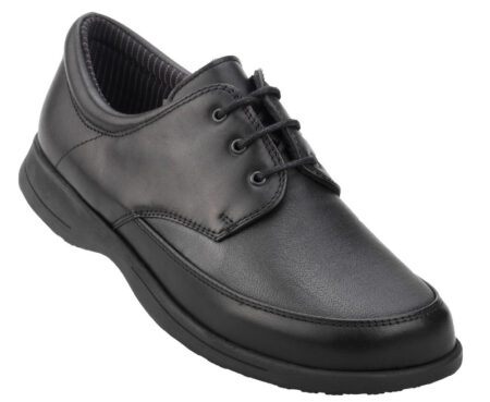New Feet Sort snøresko m/stretch