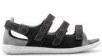 Herre sandal Sort str.45 m/3 remme - Billede 2