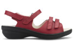 New Feet Rød Sandal glat læder - Billede 2