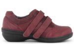 Damesko Bordo m/2 velcro-remme - Billede 2