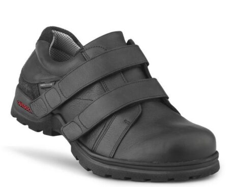Herre sko Sort m/spænde New Feet