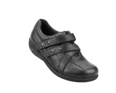 Damesko Sort m/spænde New Feet