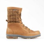 Damestøvle Natur m/snøre New Feet - Billede 3