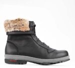 Støvle Sort m/snøre New Feet - Billede 3