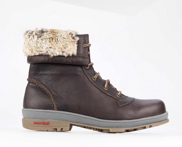 1-n8207-o-bro.pr-ombuk-1 Støvle Brun m/snøre - Billede 1