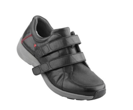 Sko sort m/velcro