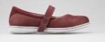 Sko Bordo m/vristrem New Feet - Billede 2