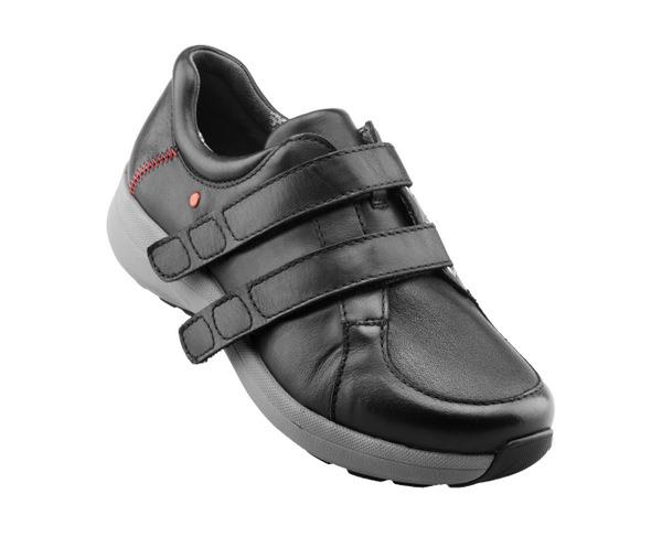 1-n9181-2 Damesko Sort m/velcro New Feet - Billede 1