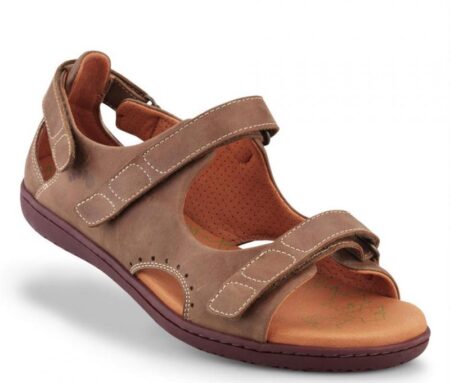 Sandal Natur str.43 m/2 velcro New Feet