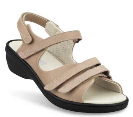Dame sandal sand m/bagrem