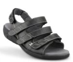 New Feet Sandal Sort m/bagrem