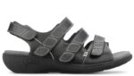 New Feet Sandal Sort m/bagrem - Billede 2